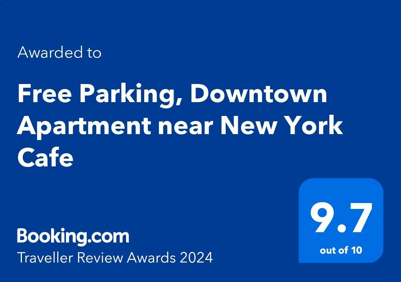 Free Parking, Downtown Apartment Near New York Cafe Budapeşte 0*,